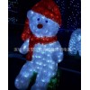 Indoor and outdoor LED Kanoko modeling lamp 3D plastic luminous lamp Kanoko Christmas decorations O