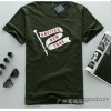 Guangzhou Shahe code Mens T-shirt short sleeve of export goods wholesale thirteen line printing code