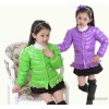 Children's wear down jacket 2014 new girls down jacket Pearl lace genuine children's foreign trade d