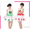 2014 new children Latin dance costumes girls pull tassel Korean dance clothing wholesale costume pla