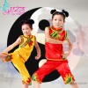 Children Costume Girls show suit children dance clothing clothes and martial arts special girl