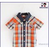 2015 new summer wear short sleeved shirts baby boy Plaid Shirt trade thin coat