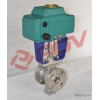 Stainless steel flange type connection electric control valve is suitable for control of pulp, sewag