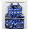 GYMB*REE Europe's children's clothing children's winter camouflage folder cotton vest thickening