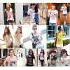 The supply of hot summer stall foreign trade dress clothes female T-shirt single Weihuo inventory ch