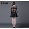 In the spring of 2015 new women's European and American socialite Wind dress skirt skirt female cart