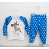 Foreign trade Qiu Qiu Dong, children with thick and warm underwear, cotton baby suit