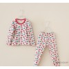 Foreign trade children's clothes girls home clothes cartoon thick and children's warm underwear F080