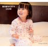 「BabyCity」外贸原单童装 儿童保暖内衣套装 女童纯棉