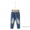 A winter trousers wholesale trade casual pants stars straight jeans trousers boy stamp