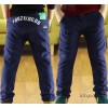 A boy with children on behalf of the new autumn and winter cashmere trousers thick Korean casual pan