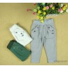 Korean children trousers autumn Tong Chunmian men and women knitted terry casual pants pants trouser