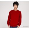 The new batch of 2014 factory direct foreign trade knitwear Raglan T-shirt bottoming shirt casual fa