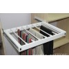 Wardrobe hardware pendant aluminum alloy push pull telescopic movable trousers rack pull rod with da