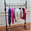 The new iron clothing clothing store display shelf hanger frame side rack rack high-end clothing Nak