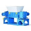 The dual axis blade type of recycled plastic crushing crushing and grinding roller type mechanical e