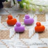 Factory selling cute little duck plastic combination of high foot decorative buttons children's wear