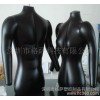 Production batch silver PVC inflatable model, upper body female model