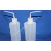 White plastic curved mouth wash bottle 500ML plastic bottle washing bottle of environmental protecti