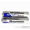 Greenmax7号电池 环保无汞干电池 AAAR03P 7号碳性电池 工业配套7号干电池