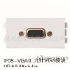 专业制造多媒体弱电信息产品 IF05VGA9 九针VGA模