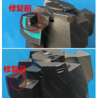 Sandvik face milling cutter head repair blade fixed position wear repair