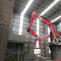 Rockbreaker Boom System Was Successfully Delivered To The Aggregate Plant