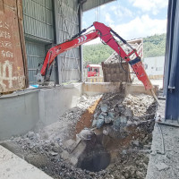 Stationary Rockbreaker Systems Solve The Blockage Of Gyratory Crusher