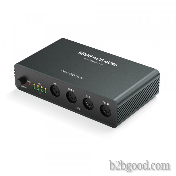flykantech UMB06 MIDI Box 4-IN / 4-OUT MIDI Interface with (Merge, Through): flykantech UMB06 MIDI B