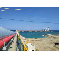 Long distance belt conveyor