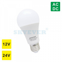 SKYEVER Low Voltage A60(A19) LED light Bulb AC/DC 12V/24V 8W E26/E27 700lm