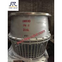 Stainless Steel Flanged Foot Valve with Strainer