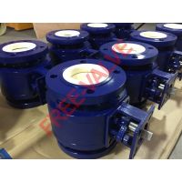 Flange Type  Adjustable Zirconium Ceramic  Lined Floating lined Ball Valve