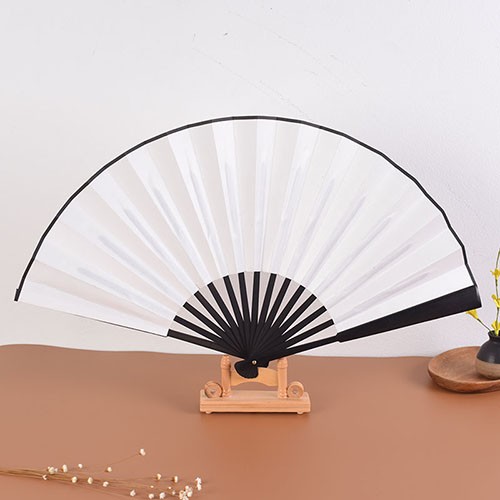 Chinese wind folding fan high-end antique fan spot wholesale 8 inch 10 inch silk advertising fan man