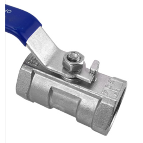 Stainless steel ball valve One piece ball valve Threaded internal thread valve Switch water pipe