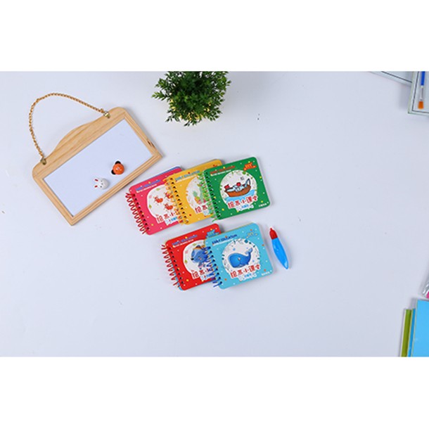 Children's educational creative reusable drawing book water painting doodle book