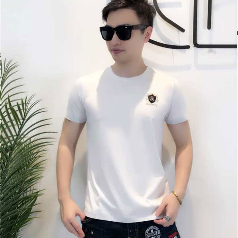 欧洲男性'；s polo衬衫男式流行标志刺绣和刺绣热钻标签，n