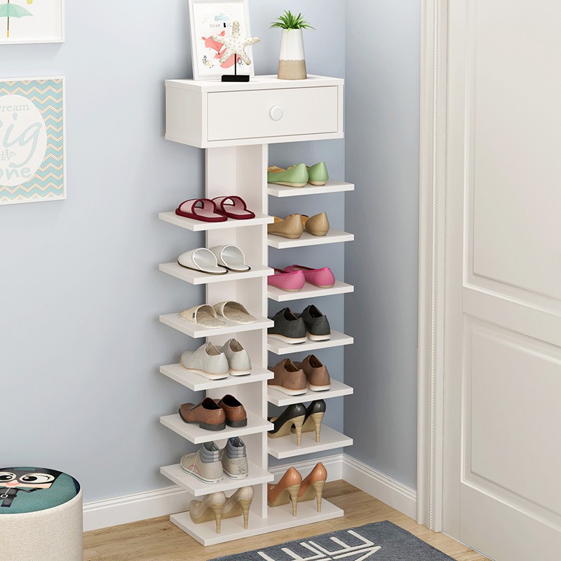 Simple modern simple shoe rack multi-layer household storage cabinet Dormitory economic shoe ark sho