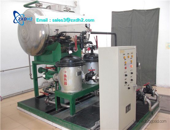 Electrolysis of hydrogen in pure hydrogen generator（ZXD hydrogen electrolysis machine）