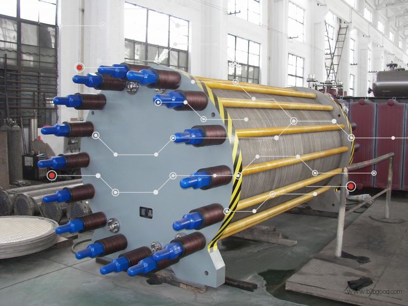 Auxiliary equipment frame for hydrogen production from electrolytic water gas liquid treatment syste