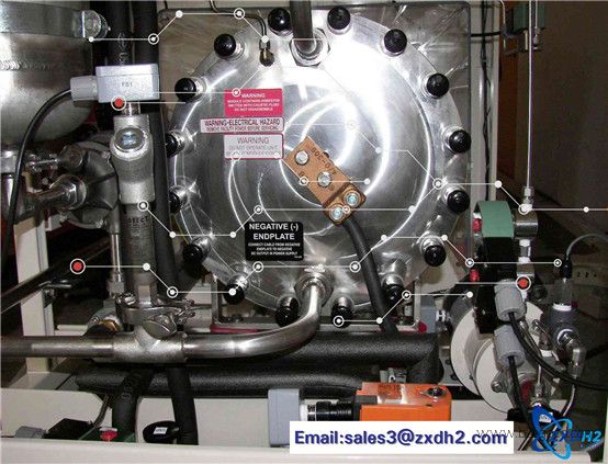 Electrolysis of hydrogen in pure hydrogen generator（ZXDH2 Electrolysers hydrogen ）