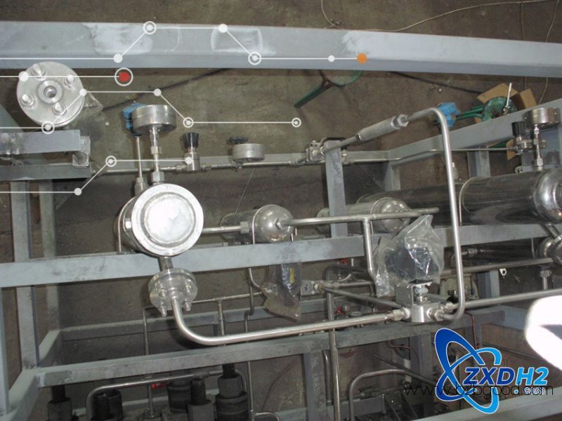 Hydrogenation station system of water electrolysis hydrogen production equipment