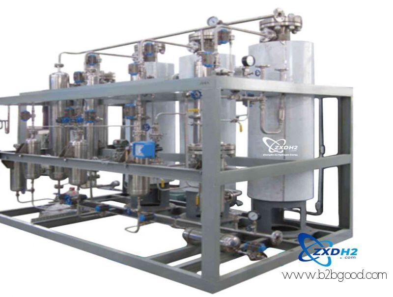 Integrated hydrogen production and drying equipment for power plant