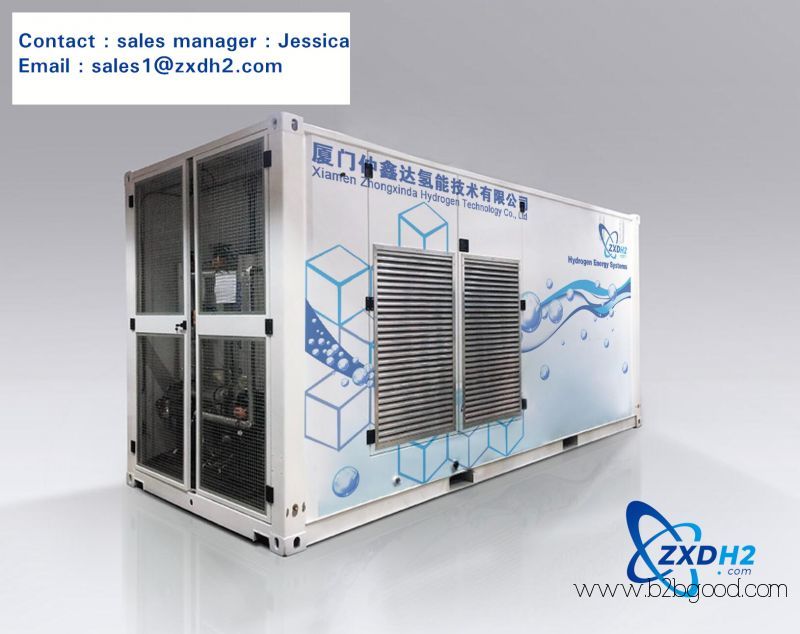 container-type hydrogen generator / +10 years R&D has led to advanced