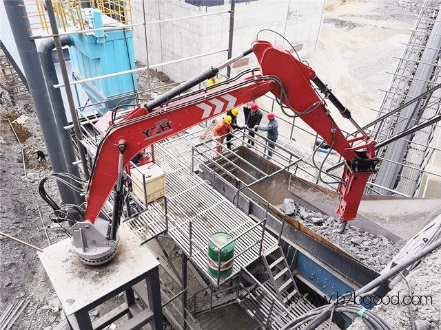 Statio<em></em>nary Rock Breaker Boom