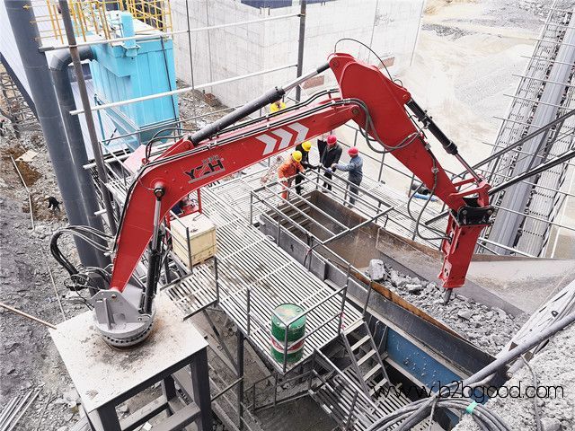 Statio<em></em>nary Rock Breaker Boom