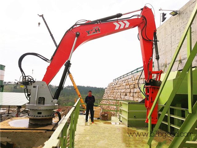 Stationary Type Rockbreaker Boom System