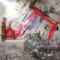 Pedestal Rockbreaker Booms System