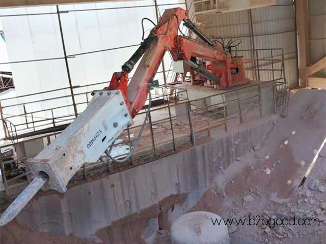 pedestal booms system