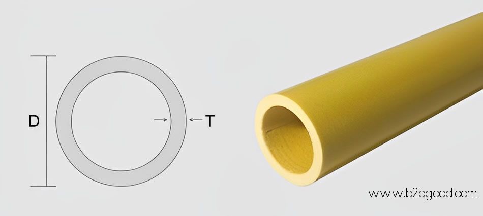 Specification of FRP round tube